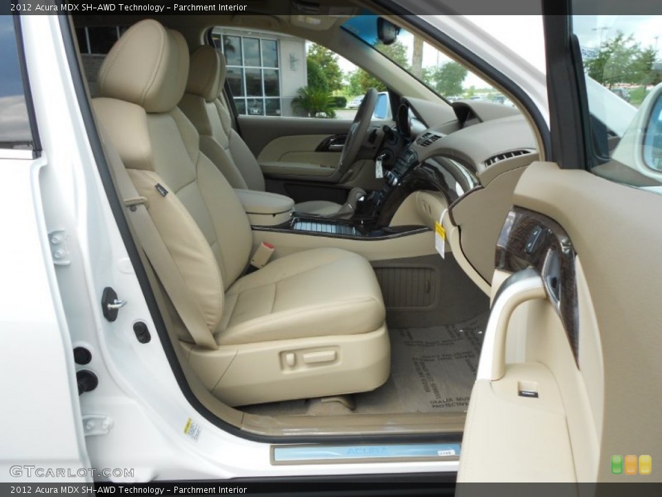 Parchment Interior Front Seat for the 2012 Acura MDX SH-AWD Technology #68201850