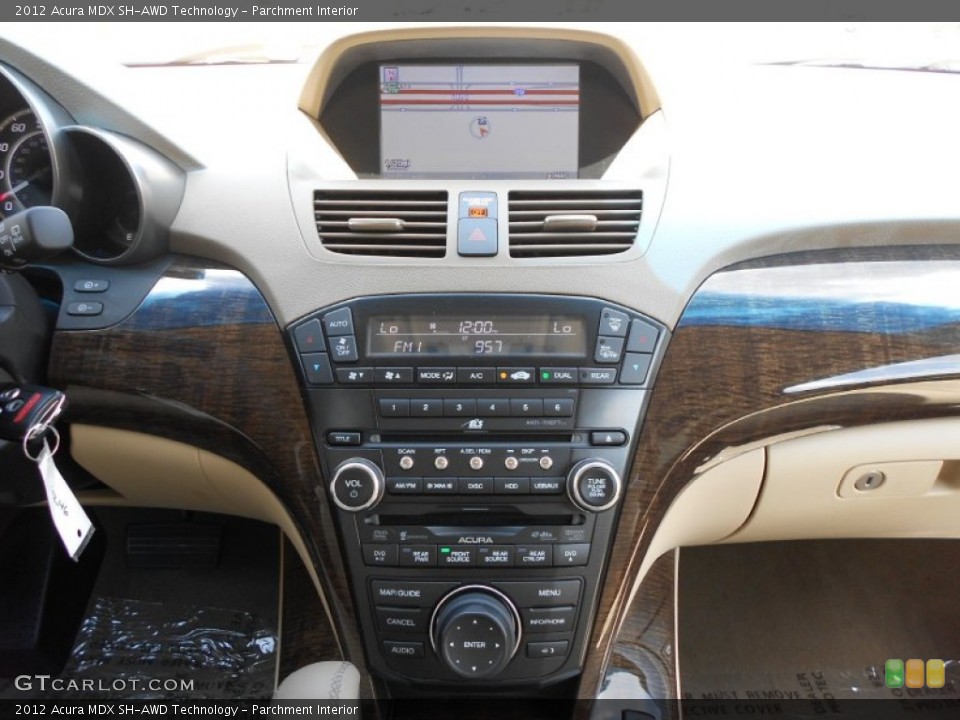 Parchment Interior Controls for the 2012 Acura MDX SH-AWD Technology #68201892