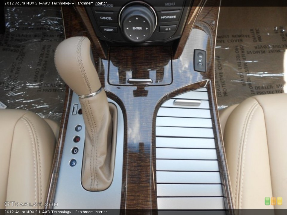 Parchment Interior Transmission for the 2012 Acura MDX SH-AWD Technology #68201901