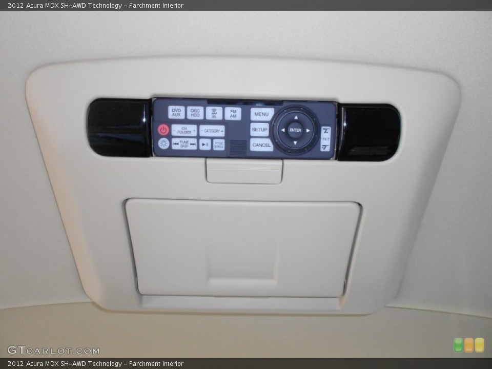 Parchment Interior Controls for the 2012 Acura MDX SH-AWD Technology #68201961