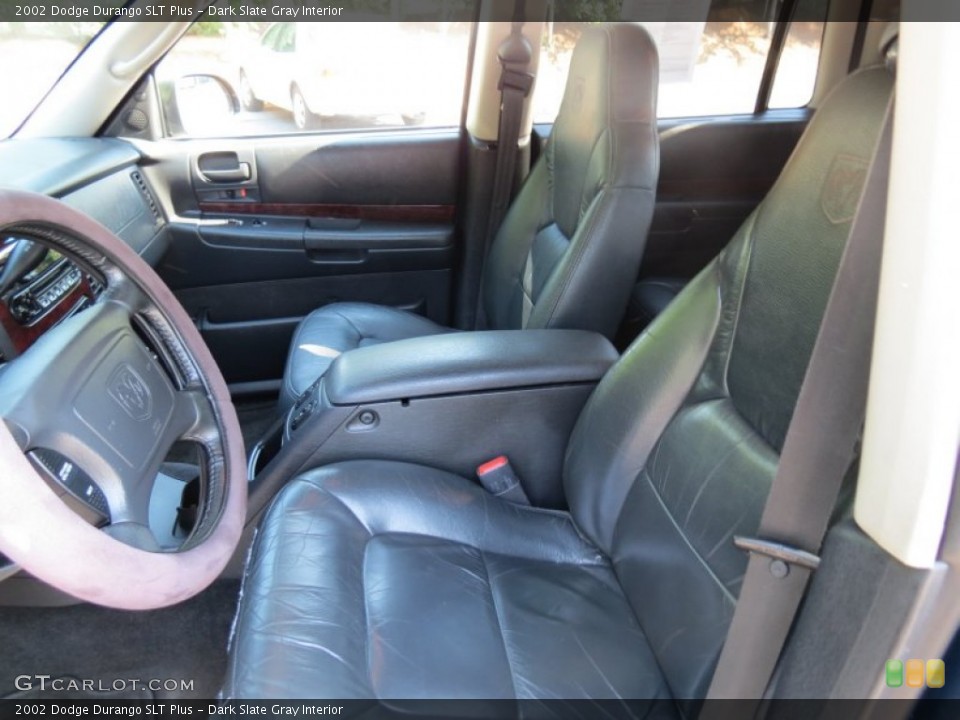 Dark Slate Gray Interior Front Seat for the 2002 Dodge Durango SLT Plus #68209971