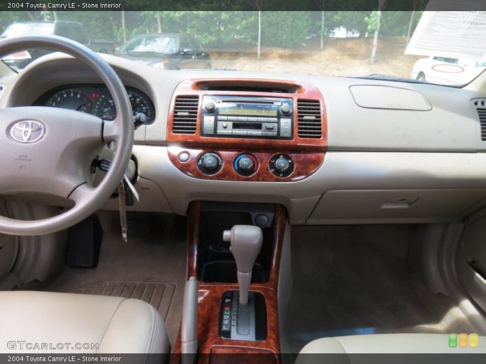 Stone Interior Dashboard for the 2004 Toyota Camry LE #68212794