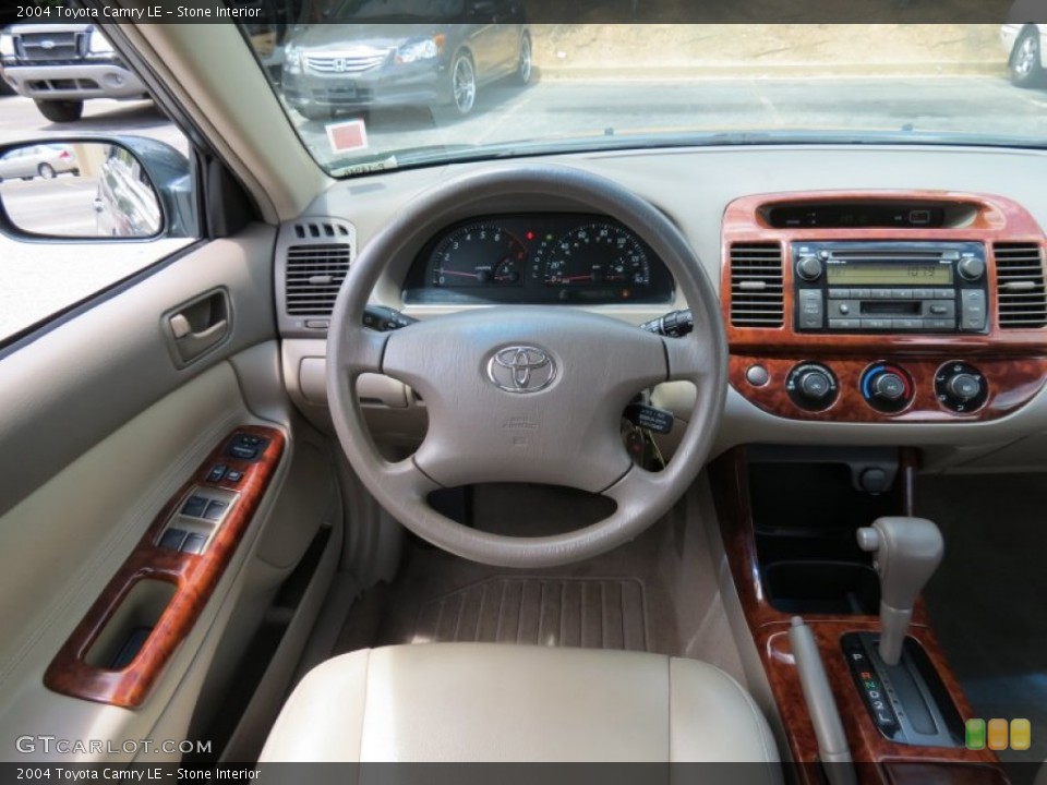 Stone Interior Dashboard for the 2004 Toyota Camry LE #68212800