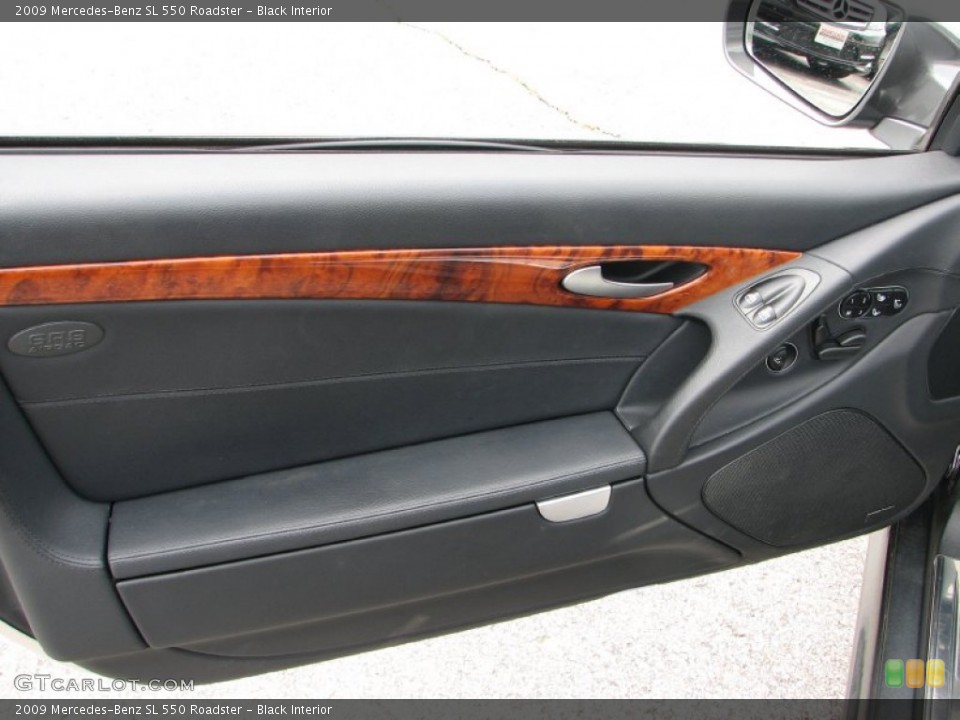 Black Interior Door Panel for the 2009 Mercedes-Benz SL 550 Roadster #68214939