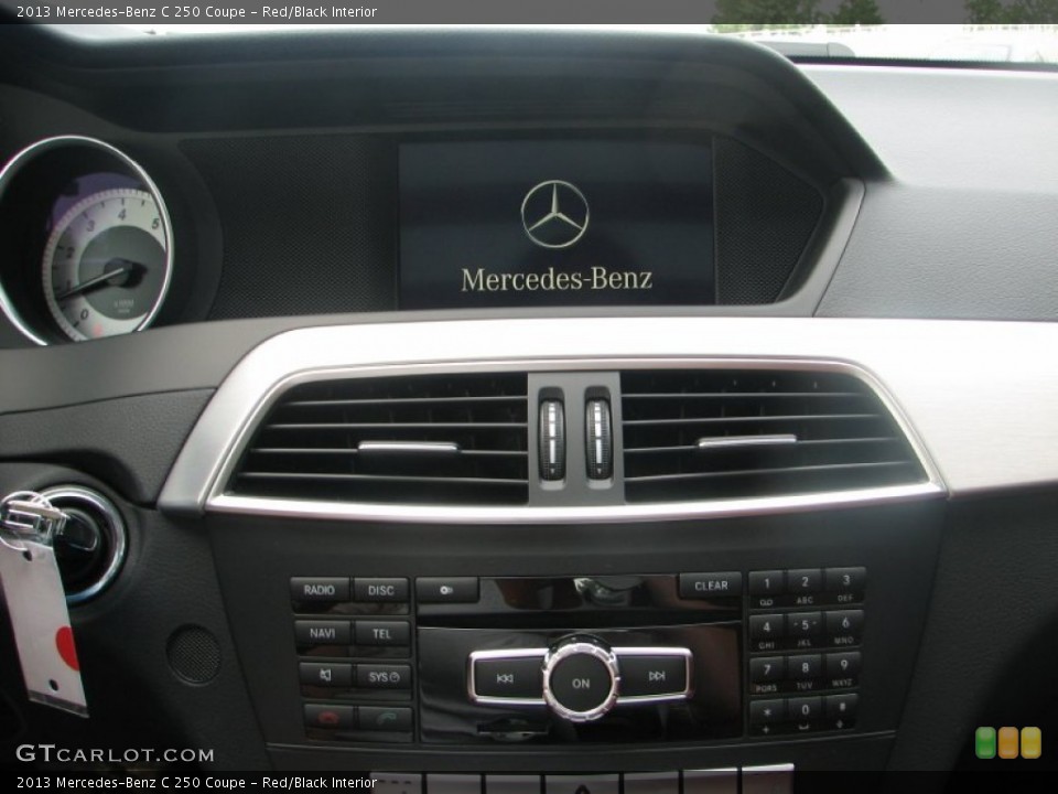 Red/Black Interior Controls for the 2013 Mercedes-Benz C 250 Coupe #68215374