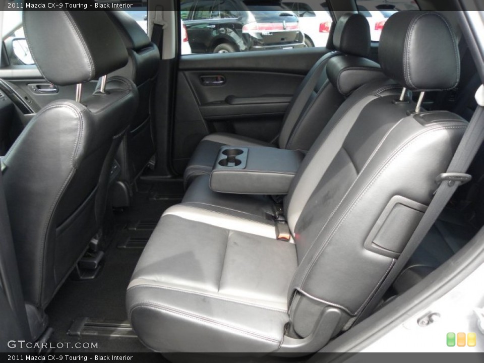 Black Interior Rear Seat for the 2011 Mazda CX-9 Touring #68215479