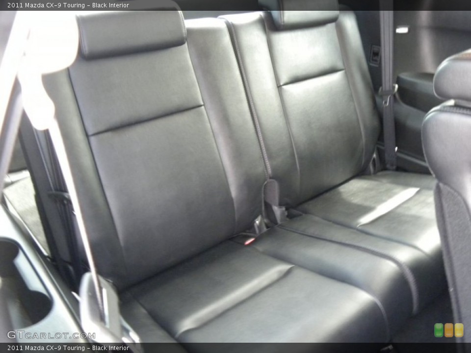 Black Interior Rear Seat for the 2011 Mazda CX-9 Touring #68215515