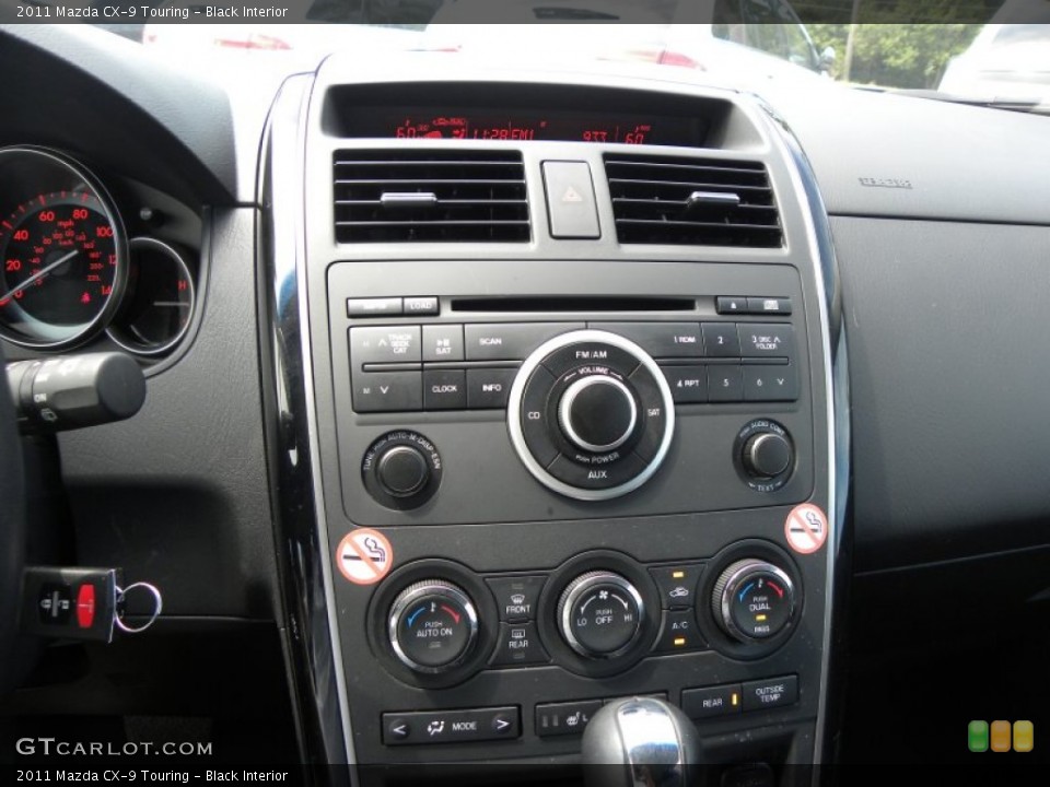 Black Interior Controls for the 2011 Mazda CX-9 Touring #68215578