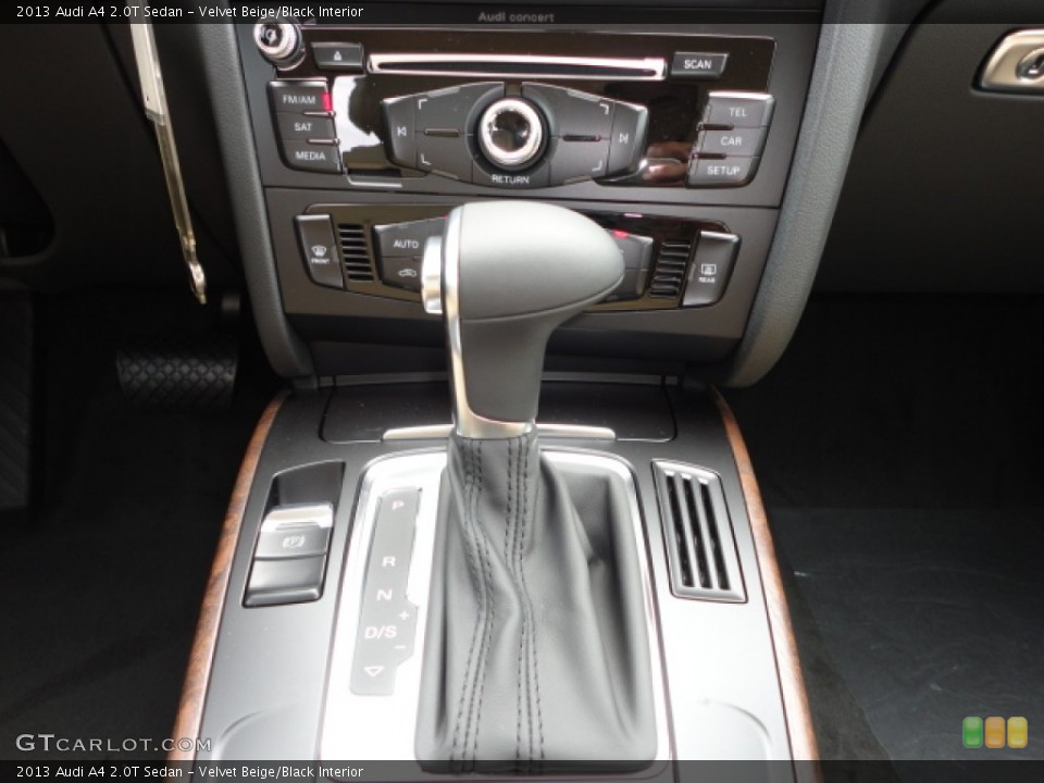 Velvet Beige/Black Interior Transmission for the 2013 Audi A4 2.0T Sedan #68216886