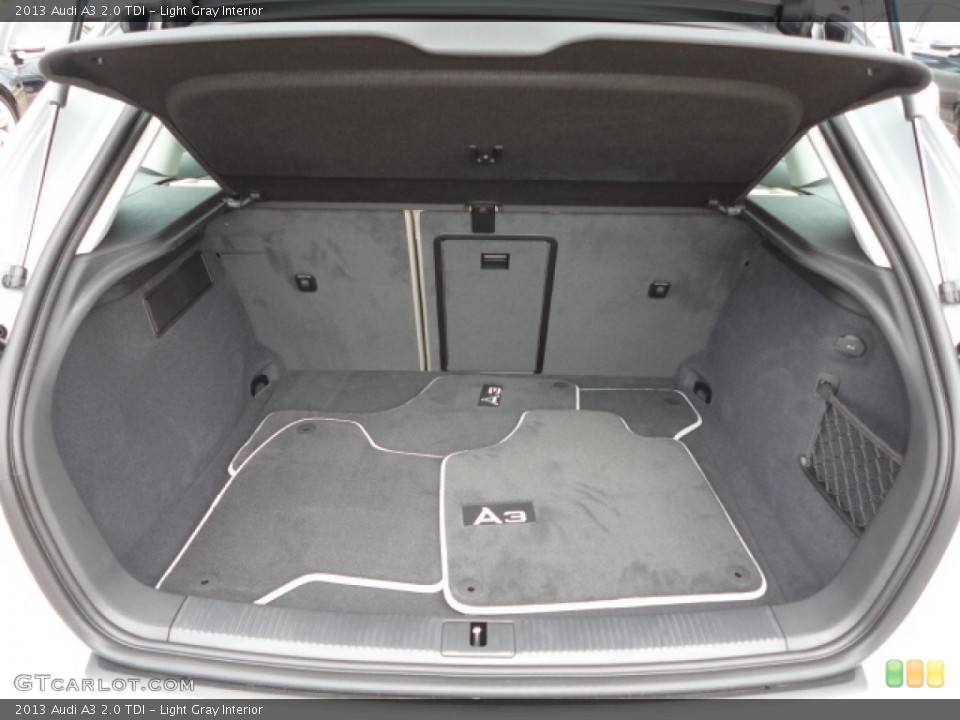 Light Gray Interior Trunk for the 2013 Audi A3 2.0 TDI #68216946