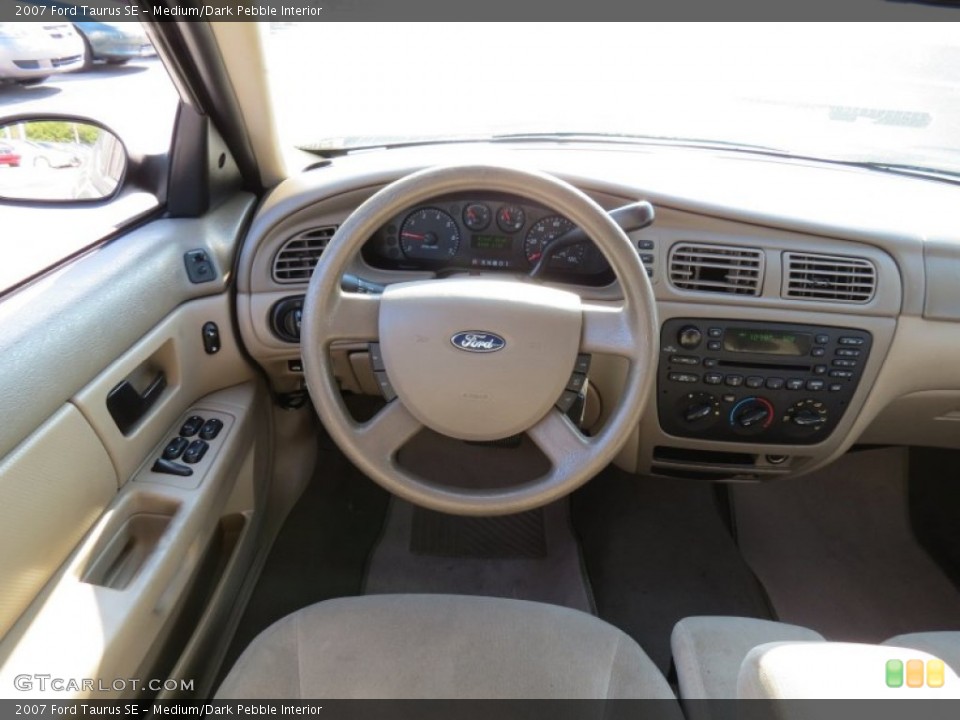 Medium/Dark Pebble Interior Dashboard for the 2007 Ford Taurus SE #68217024