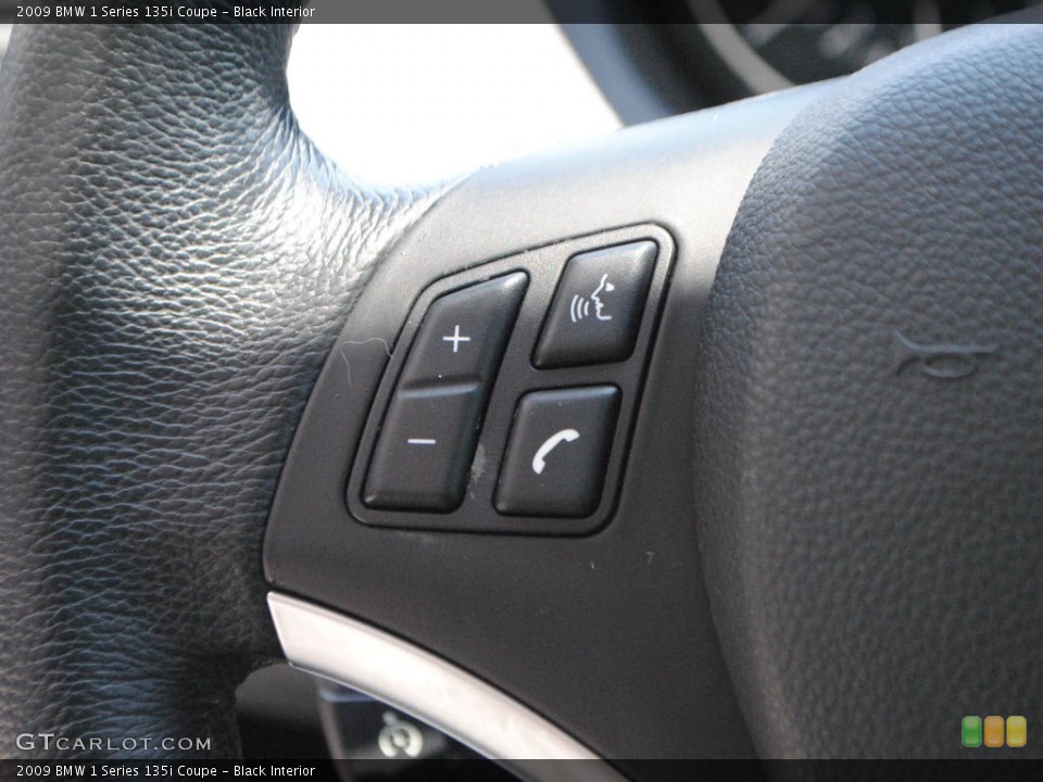 Black Interior Controls for the 2009 BMW 1 Series 135i Coupe #68218608