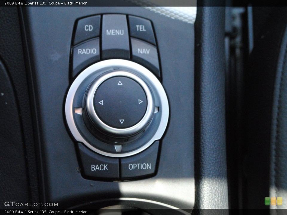 Black Interior Controls for the 2009 BMW 1 Series 135i Coupe #68218629