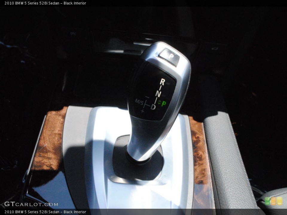 Black Interior Transmission for the 2010 BMW 5 Series 528i Sedan #68219070