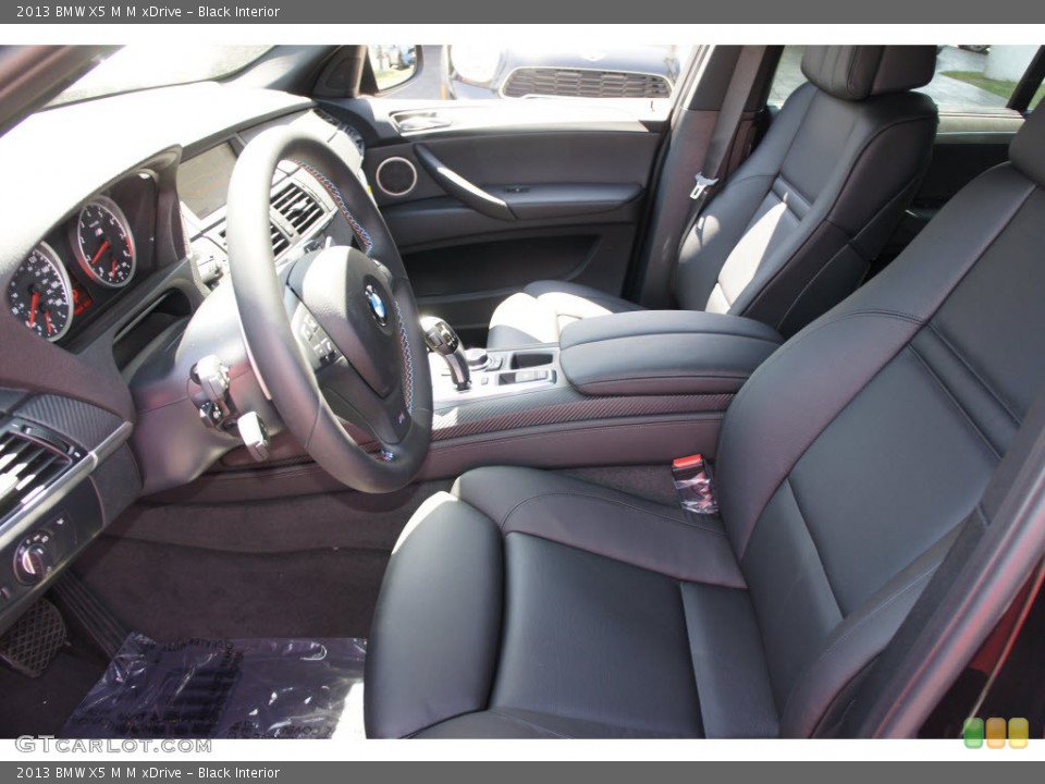 Black Interior Front Seat for the 2013 BMW X5 M M xDrive #68219545