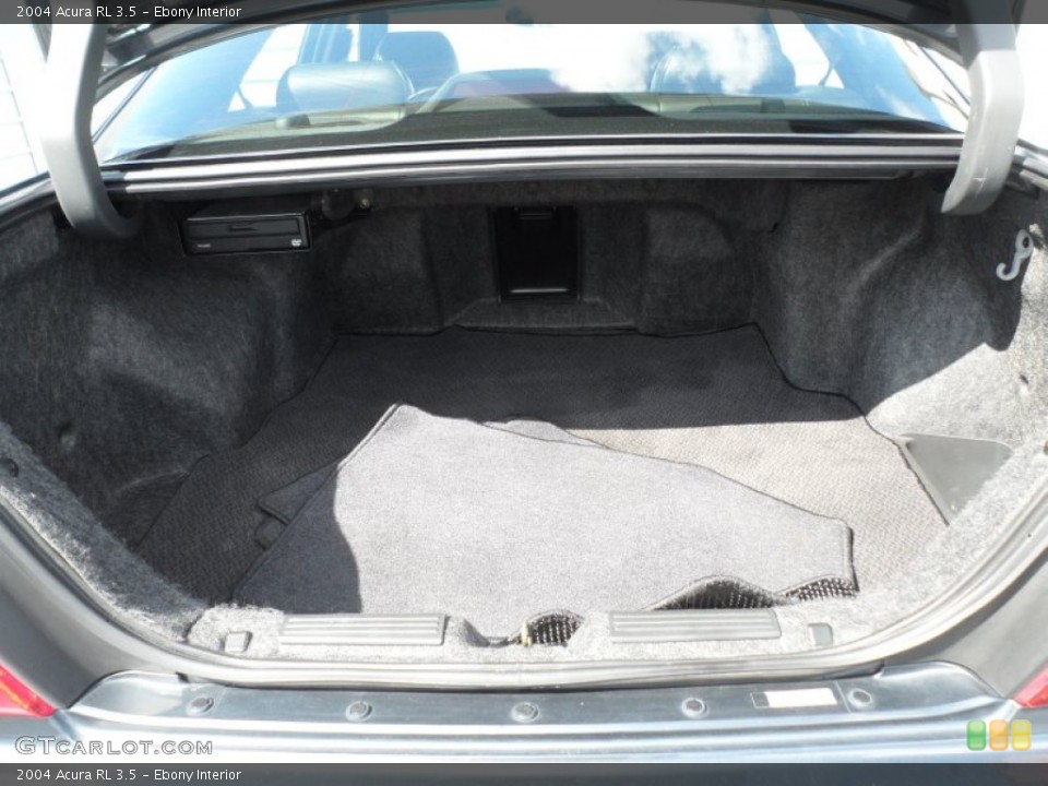 Ebony Interior Trunk for the 2004 Acura RL 3.5 #68220046