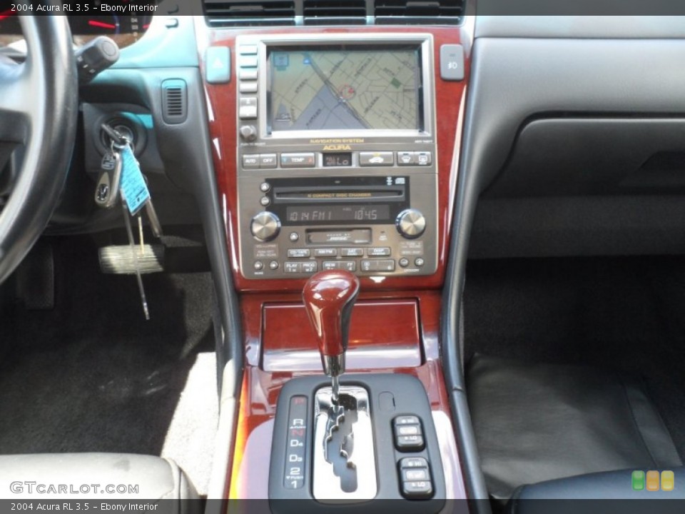 Ebony Interior Controls for the 2004 Acura RL 3.5 #68220073