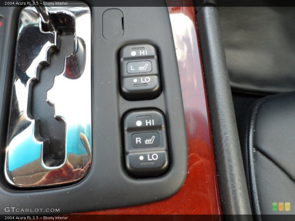 Ebony Interior Controls for the 2004 Acura RL 3.5 #68220085