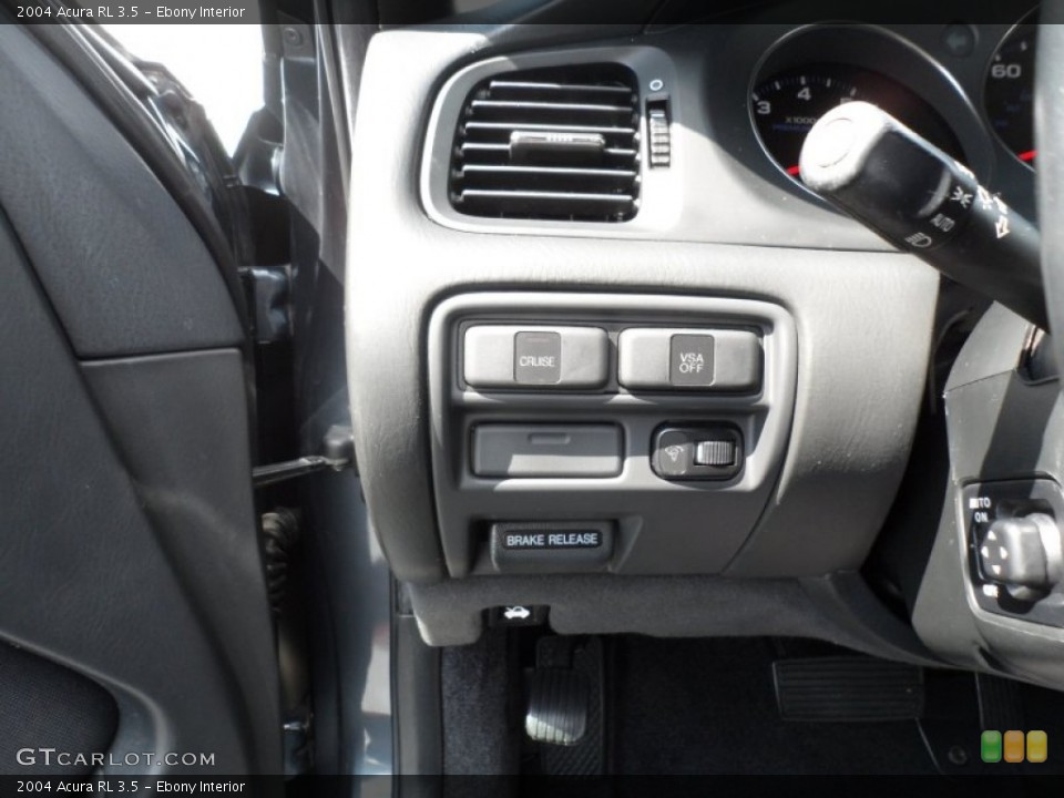 Ebony Interior Controls for the 2004 Acura RL 3.5 #68220097