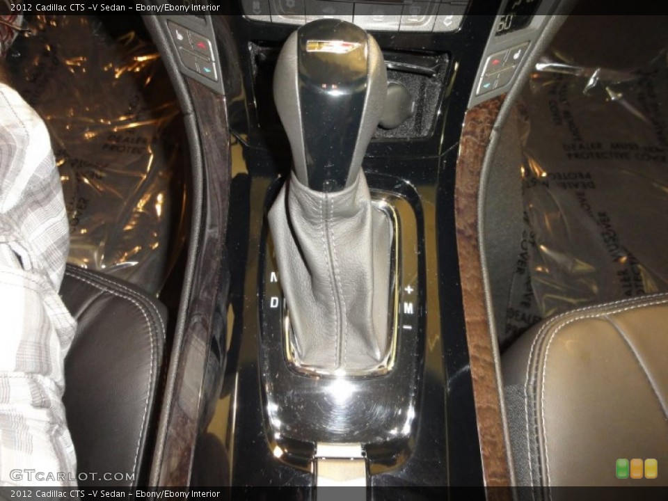 Ebony/Ebony Interior Transmission for the 2012 Cadillac CTS -V Sedan #68221573