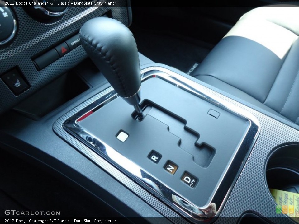 Dark Slate Gray Interior Transmission for the 2012 Dodge Challenger R/T Classic #68225369