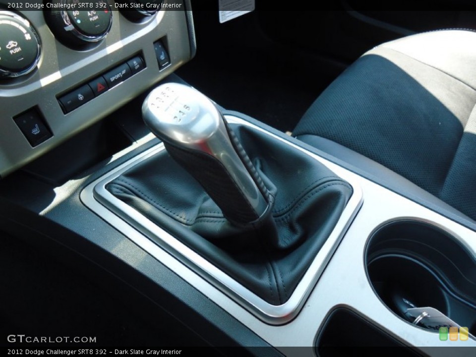 Dark Slate Gray Interior Transmission for the 2012 Dodge Challenger SRT8 392 #68225629