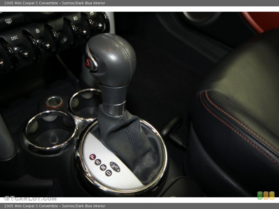 Sunrise/Dark Blue Interior Transmission for the 2005 Mini Cooper S Convertible #68225632