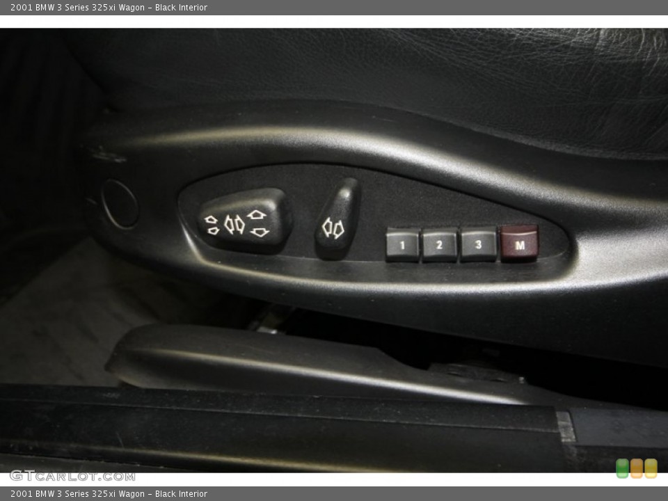 Black Interior Controls for the 2001 BMW 3 Series 325xi Wagon #68226247