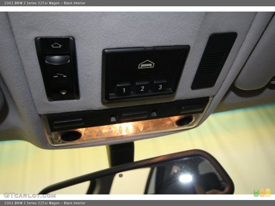 Black Interior Controls for the 2001 BMW 3 Series 325xi Wagon #68226265