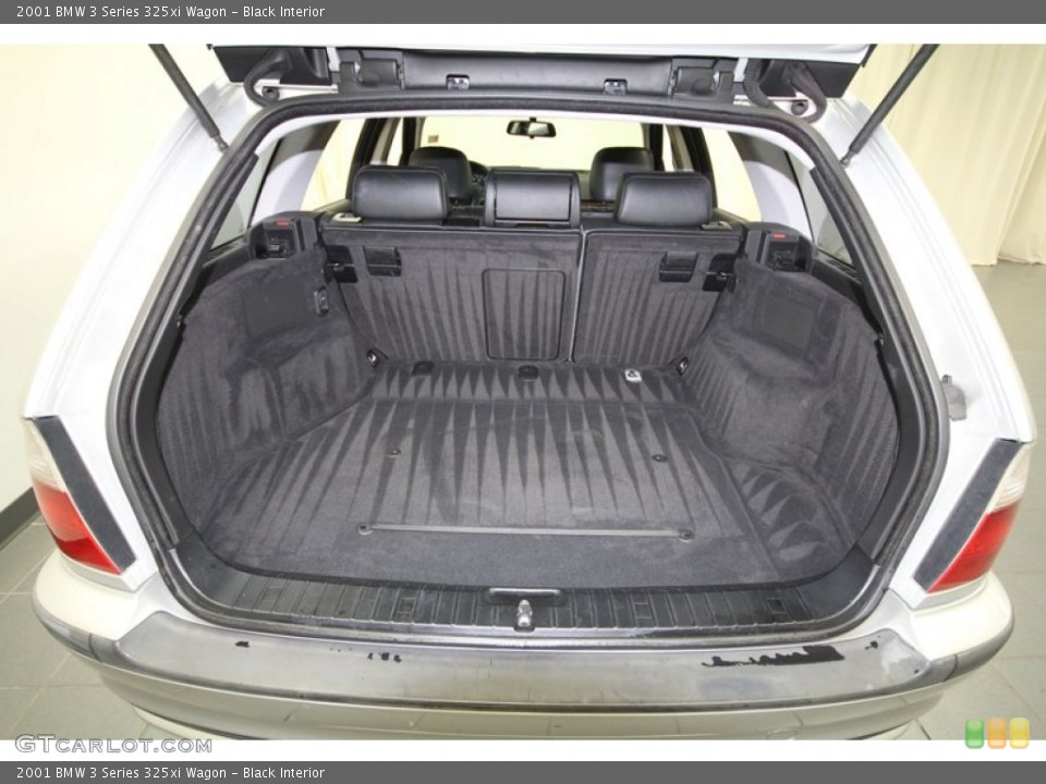 Black Interior Trunk for the 2001 BMW 3 Series 325xi Wagon #68226349