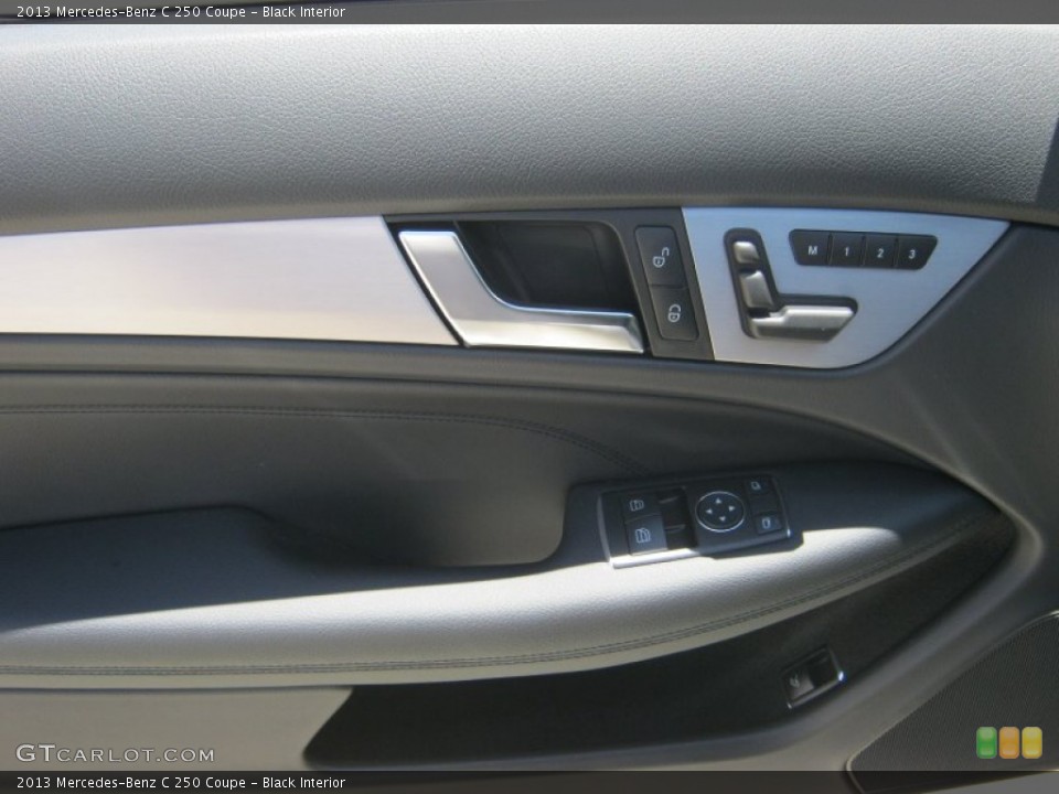 Black Interior Controls for the 2013 Mercedes-Benz C 250 Coupe #68229079