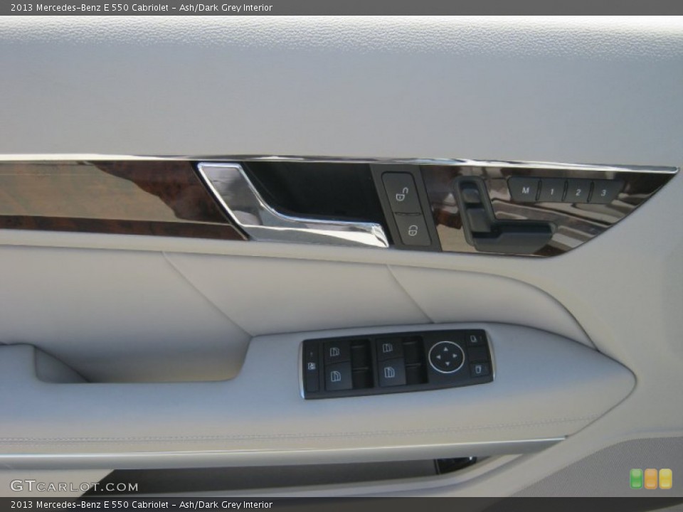 Ash/Dark Grey Interior Controls for the 2013 Mercedes-Benz E 550 Cabriolet #68229319