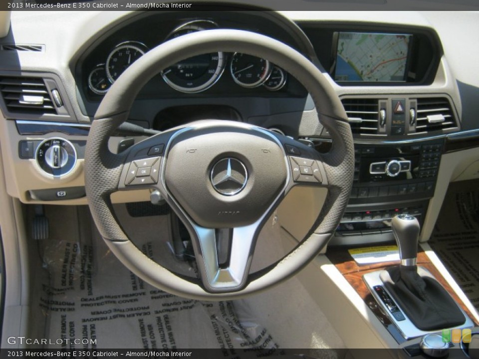 Almond/Mocha Interior Dashboard for the 2013 Mercedes-Benz E 350 Cabriolet #68229439