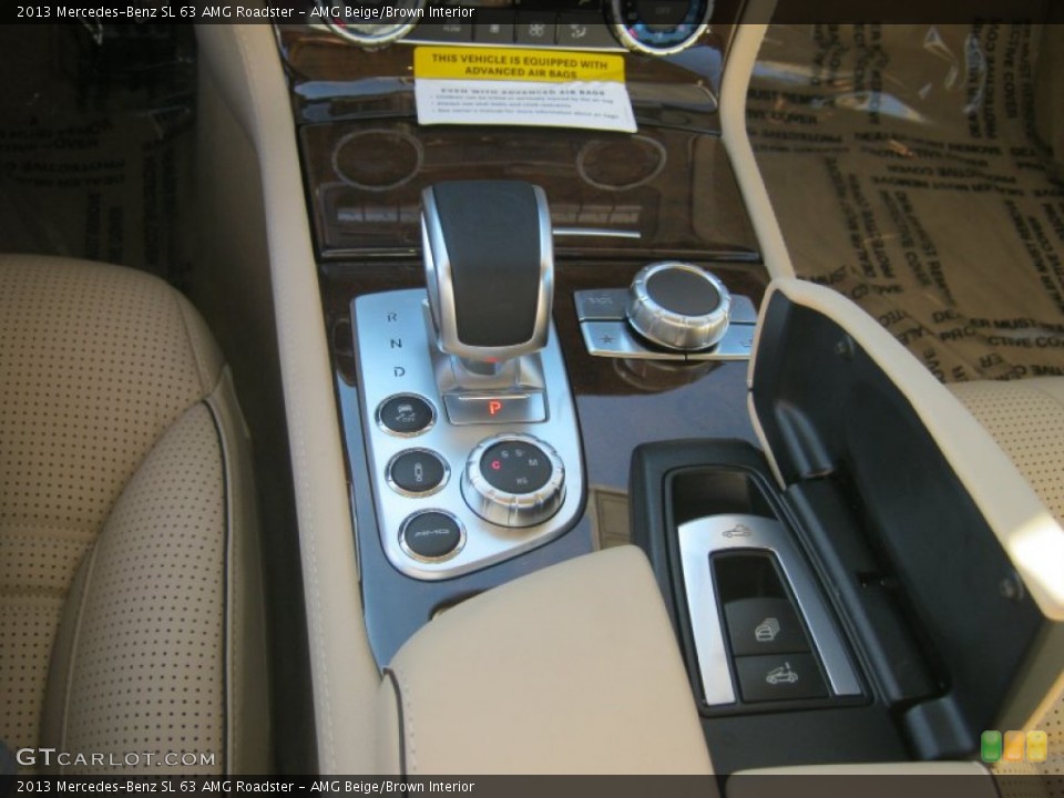 AMG Beige/Brown Interior Transmission for the 2013 Mercedes-Benz SL 63 AMG Roadster #68229559