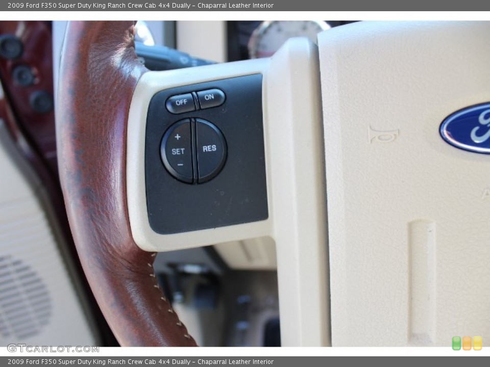 Chaparral Leather Interior Controls for the 2009 Ford F350 Super Duty King Ranch Crew Cab 4x4 Dually #68230087
