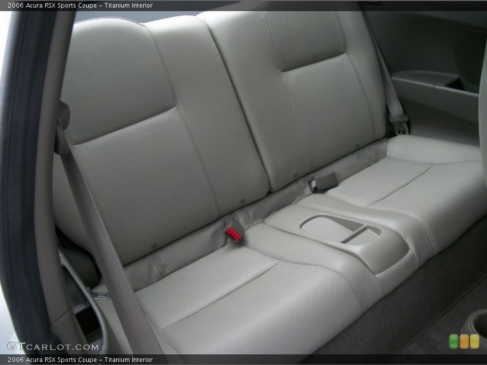 Titanium Interior Rear Seat For The 2006 Acura Rsx Sports