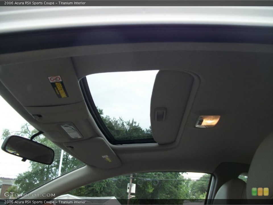Titanium Interior Sunroof for the 2006 Acura RSX Sports Coupe #68230939