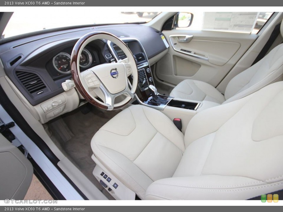 Sandstone Interior Prime Interior for the 2013 Volvo XC60 T6 AWD #68233234
