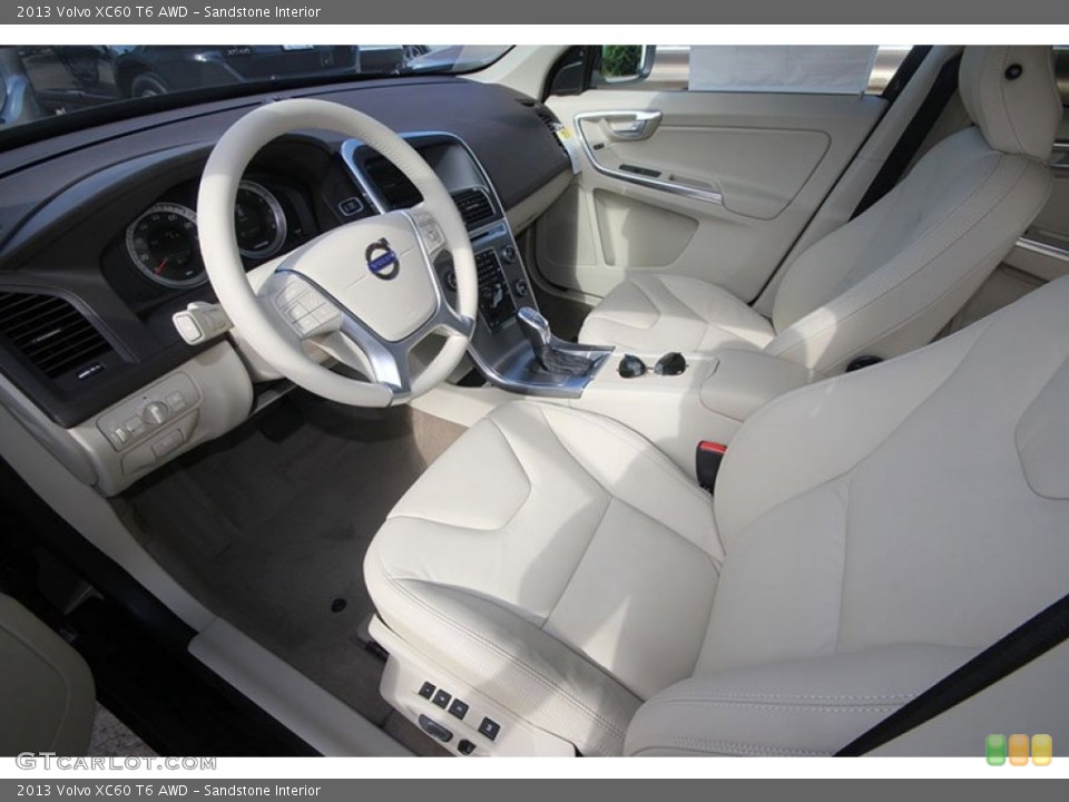 Sandstone Interior Photo for the 2013 Volvo XC60 T6 AWD #68233549
