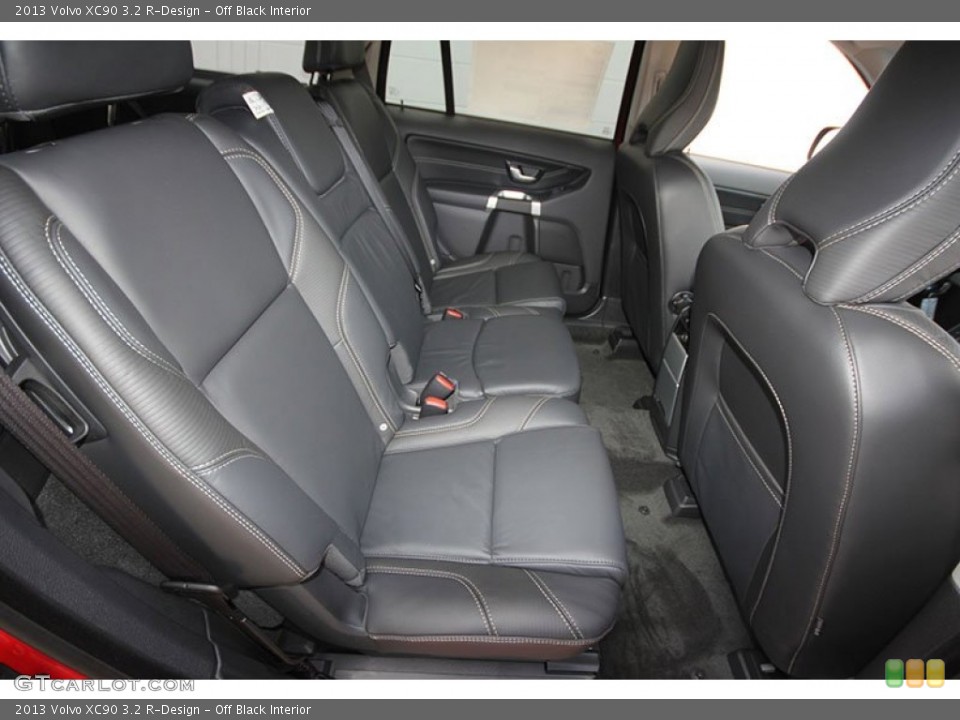 Off Black Interior Rear Seat for the 2013 Volvo XC90 3.2 R-Design #68233942