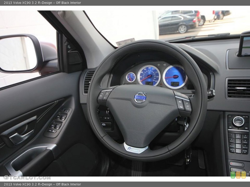 Off Black Interior Steering Wheel for the 2013 Volvo XC90 3.2 R-Design #68233966