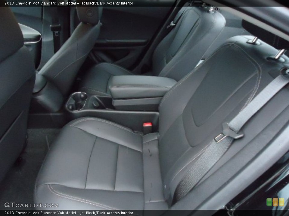 Jet Black/Dark Accents Interior Rear Seat for the 2013 Chevrolet Volt  #68235304