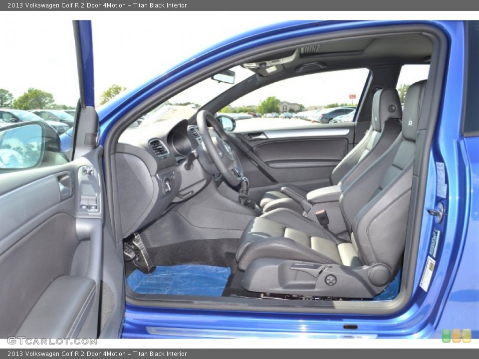 Titan Black Interior Photo for the 2013 Volkswagen Golf R 2 Door 4Motion #68235979