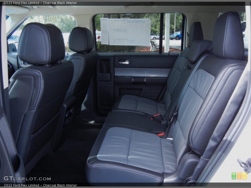 Charcoal Black Interior Rear Seat for the 2013 Ford Flex Limited #68236108