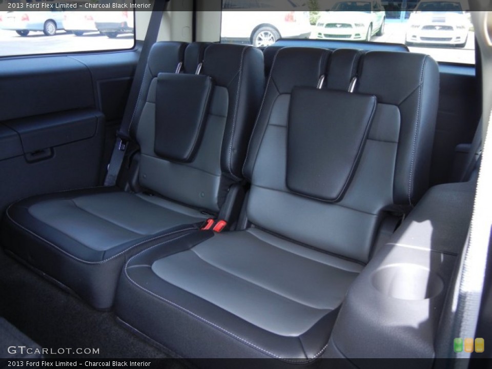 Charcoal Black Interior Rear Seat for the 2013 Ford Flex Limited #68236113
