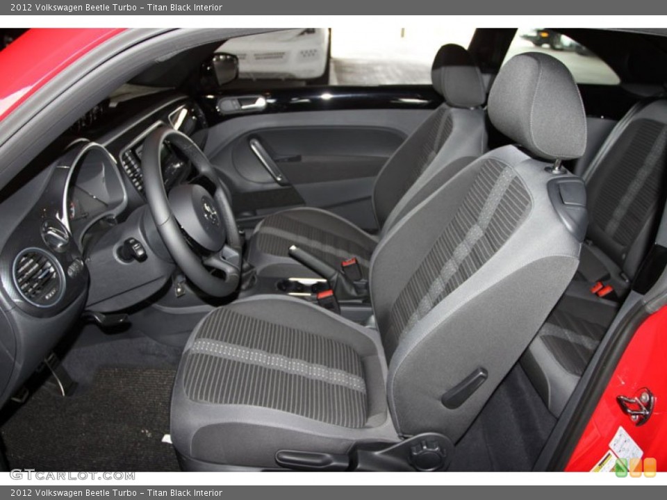 Titan Black Interior Prime Interior for the 2012 Volkswagen Beetle Turbo #68236366