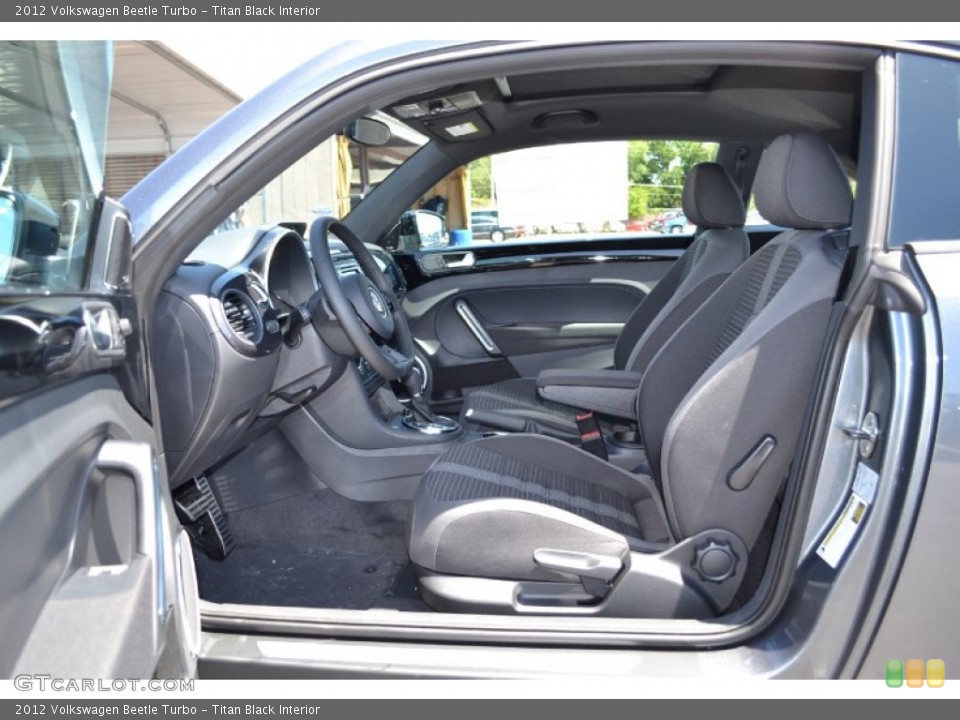 Titan Black Interior Photo for the 2012 Volkswagen Beetle Turbo #68236552