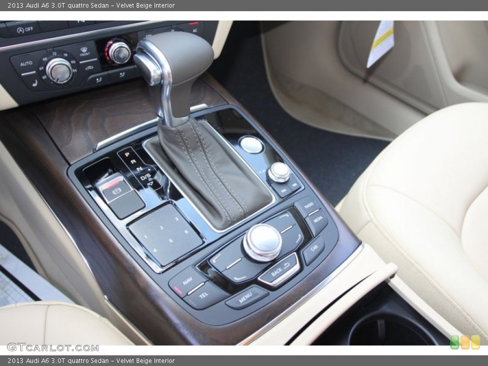 Velvet Beige Interior Transmission for the 2013 Audi A6 3.0T quattro Sedan #68238277