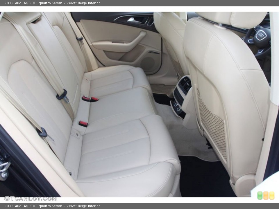 Velvet Beige Interior Photo for the 2013 Audi A6 3.0T quattro Sedan #68238347