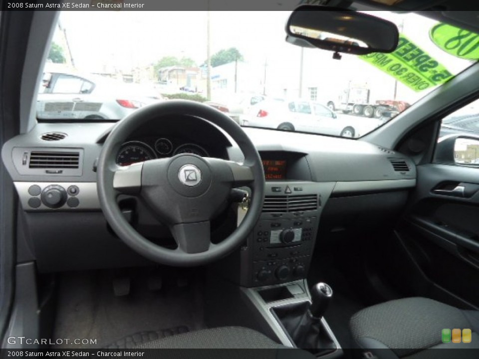 Charcoal Interior Dashboard for the 2008 Saturn Astra XE Sedan #68238412